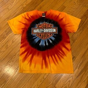 Vintage 2001 Harley-Davidson Tie-Dye Shirt